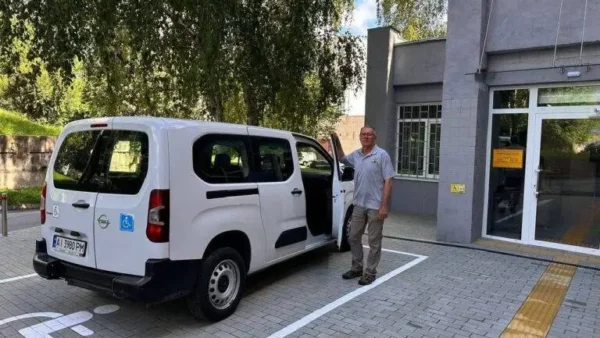В Обухові запустили соціальний транспорт для маломобільних мешканців
