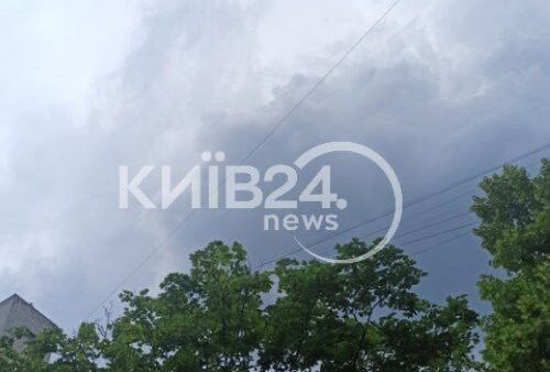 Київщина: оголошено жовтий рівень небезпеки через негоду 23 червня