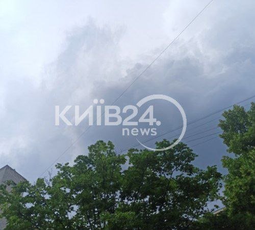Київщина: оголошено жовтий рівень небезпеки через негоду 23 червня