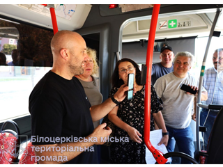 У Білій Церкві тестують безготівкову систему оплати проїзду в громадському транспорті