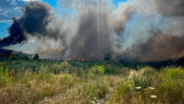 На Київщині та в столиці оголошено надзвичайний рівень пожежної небезпеки