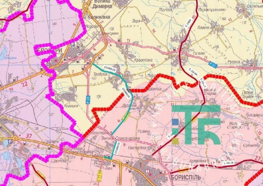 Ремонт дороги Бровари – Требухів – Гора: оголошено тендер на 17 мільйонів гривень