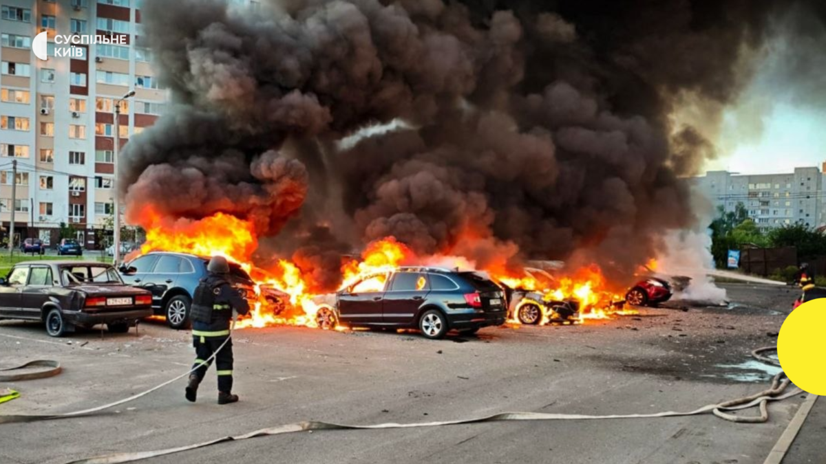 Наслідки дронових атак на Київщині: руйнування в п’яти районах області
