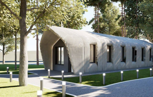 У Бучі будують сучасну амбулаторію за технологією 3D-друку