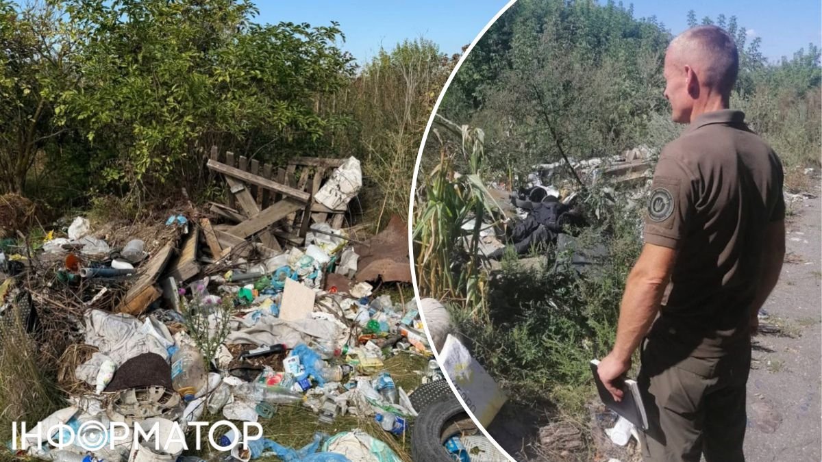 На Білоцерківщині виявили стихійні звалища на приватних і комунальних землях площею понад 7 тисяч кв. м