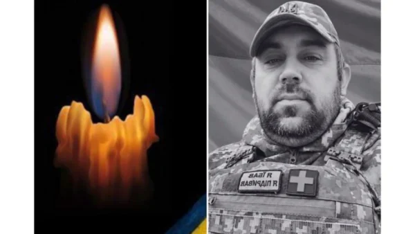 Фастівська громада прощається із Захисником Андрієм Рущаком, що загинув на фронті