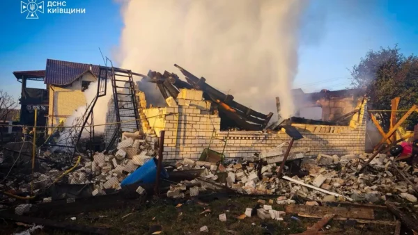 Нічна атака на Київщину 3 вересня: пошкодження в Бориспільському та Обухівському районах, є постраждалі
