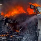 Наслідки російської атаки на Київщині: пожежі в Обухівському та Бориспільському районах