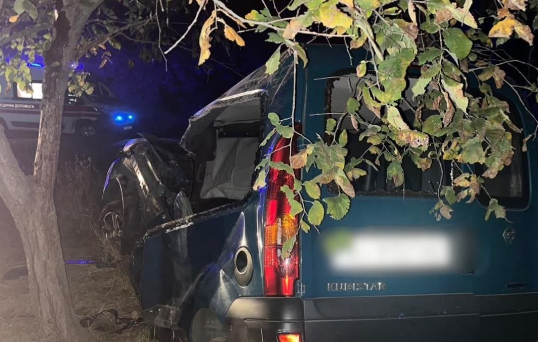 У Борисполі автомобіль зіткнувся з деревом: водія госпіталізовано, поліція розпочала розслідування