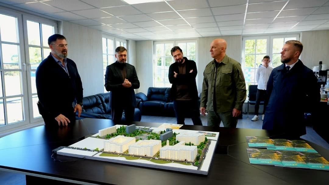 У Білій Церкві розпочато будівництво житлового кварталу для переселенців з Маріуполя