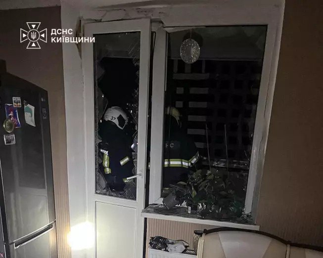 У Вишгороді вибух газового балона пошкодив квартиру на 15-му поверсі